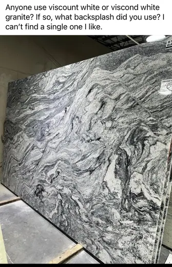 Close view of a swirling grey stone slab