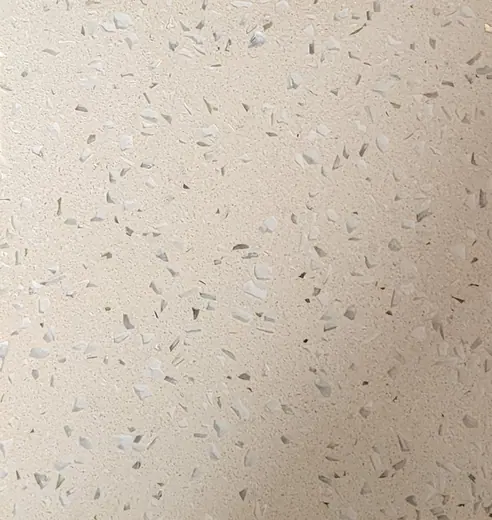 Cream surface with small scattered markings
